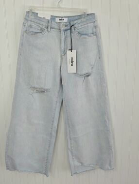 Mica | NWT High Rise Wide Leg Jeans Lightwash Size 27